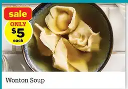 M & M Food Market Wonton Soup offer