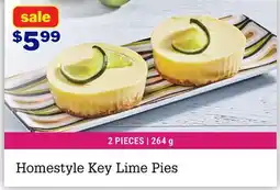 M & M Food Market Homestyle Key Lime Pies offer