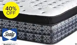 Leon's Sealy Posturepedic Plus Sterling Series - Milana Plush Euro Pillowtop Queen Mattress offer