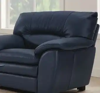 Leon's Kendrick Leather Chair - Blue offer