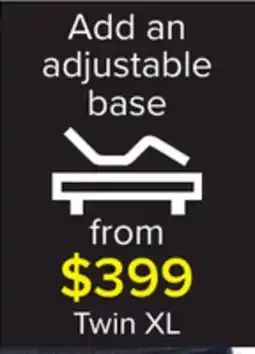 Leon's Twin XL adjustable base offer