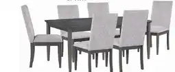 Leon's Ayana 7-Piece Extendable Dining Set - Grey offer