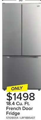 Leon's L2 Stainless Steel French Door Refrigerator (18.4 Cu.Ft.) - LRF18B5AST offer