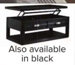 Leon's Manila 48 Lift-Top Coffee Table - Black offer