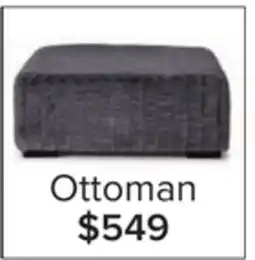 Leon's Teddy Ottoman-Grey offer