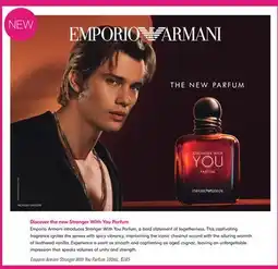 Shoppers Drug Mart Emporio Armani Stronger With You Parfum offer