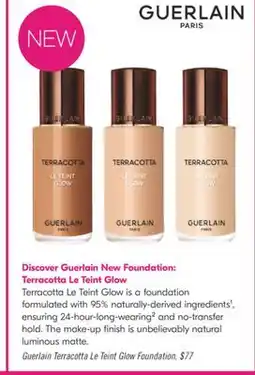 Shoppers Drug Mart Guerlain Terracotta Le Teint Glow Foundation, $77 offer