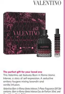 Shoppers Drug Mart Valentino Born in Roma Uomo Intense 2-Piece Fragrance Gift Set offer