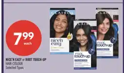 Shoppers Drug Mart NICE'N EASY or ROOT TOUCH-UP HAIR COLOUR offer