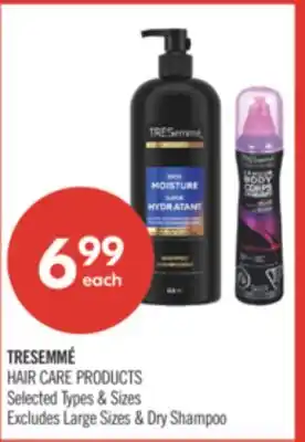 Shoppers Drug Mart TRESEMMÉ HAIR CARE PRODUCTS offer