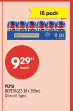 Shoppers Drug Mart PEPSI BEVERAGES offer