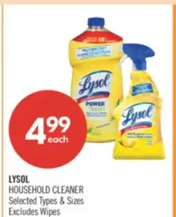 Shoppers Drug Mart LYSOL HOUSEHOLD CLEANER offer