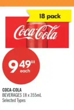 Shoppers Drug Mart COCA-COLA BEVERAGES offer