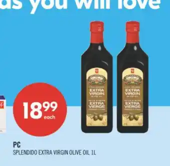 Shoppers Drug Mart PC SPLENDIDO EXTRA VIRGIN OLIVE OIL offer