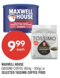 Shoppers Drug Mart MAXWELL HOUSE GROUND COFFEE offer