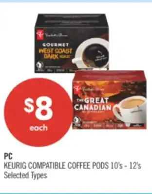 Shoppers Drug Mart KEURIG COMPATIBLE COFFEE PODS offer