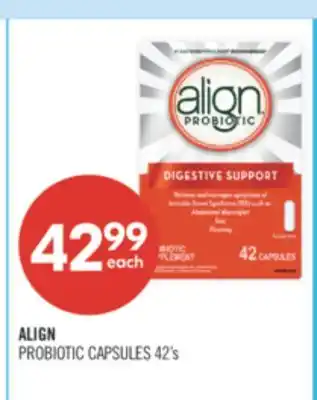 Shoppers Drug Mart ALIGN PROBIOTIC CAPSULES offer