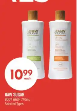 Shoppers Drug Mart RAW SUGAR BODY WASH offer