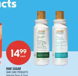 Shoppers Drug Mart RAW SUGAR HAIR CARE PRODUCTS offer