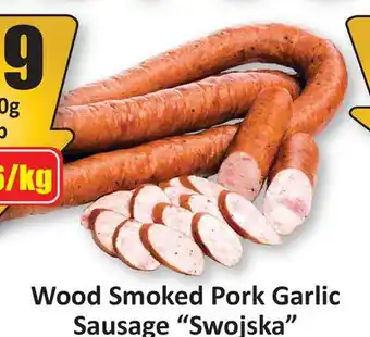 Starsky Wood Smoked Pork Garlic Sausage Swojska offer