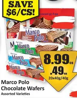 Starsky Marco Polo Chocolate Wafers offer