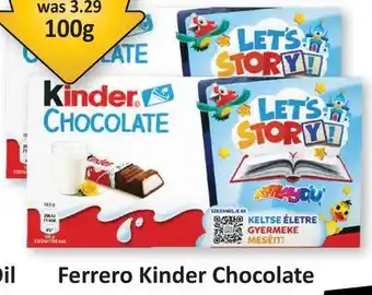 Starsky Ferrero Kinder Chocolate offer