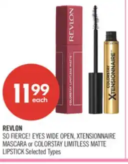 Shoppers Drug Mart SO FIERCE! EYES WIDE OPEN, XTENSIONNAIRE MASCARA or COLORSTAY LIMITLESS MATTE LIPSTICK offer