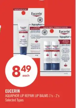 Shoppers Drug Mart AQUAPHOR LIP REPAIR LIP BALMS offer