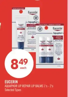 Shoppers Drug Mart AQUAPHOR LIP REPAIR LIP BALMS offer