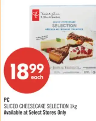 Shoppers Drug Mart SLICED CHEESECAKE SELECTION offer