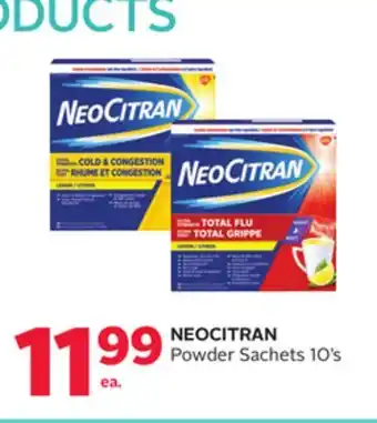 Rexall NEOCITRAN Powder Sachets offer