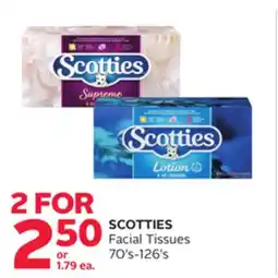 Rexall SCOTTIES Facial Tissues offer