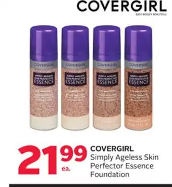 Rexall COVERGIRL Simply Ageless Skin Perfector Essence Foundation offer