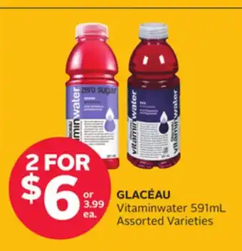 Rexall GLACÉAU Vitaminwater offer