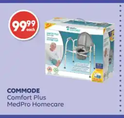 Wellwise by Shoppers COMMODE Comfort Plus MedPro Homecare offer