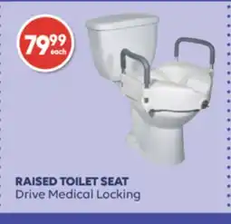 Wellwise by Shoppers Drive Medical Locking RAISED TOILET SEAT offer