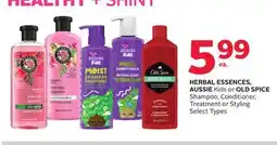 Rexall HERBAL ESSENCES, AUSSIE Kids or OLD SPICE Shampoo, Conditioner, Treatment or Styling offer