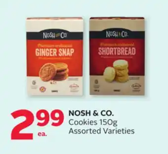 Rexall NOSH & CO. Cookies 150g offer