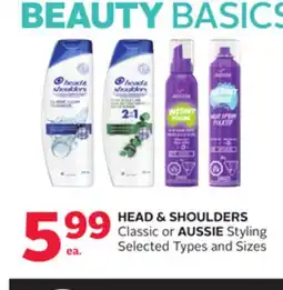 Rexall HEAD & SHOULDERS Classic or AUSSIE Styling offer