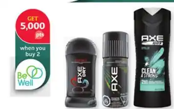 Rexall AXE Anti-Perspirant or Deodorant 76g-113g, Body Wash 473mL or Hair Care 473mL offer