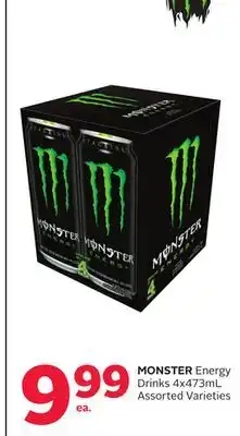 Rexall MONSTER Energy Drinks offer