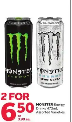 Rexall MONSTER Energy Drinks offer