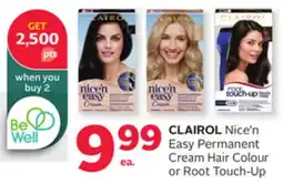 Rexall CLAIROL Nice'n Easy Permanent Cream Hair Colour or Root Touch-Up offer