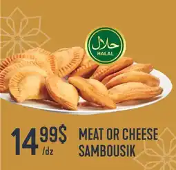 Marché Adonis MEAT OR CHEESE SAMBOUSIK offer