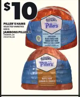 Independent City Market PILLER'S HAMS, 600 G offer