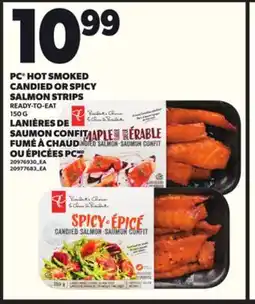 Independent City Market PC HOT SMOKED CANDIED OR SPICY SALMON STRIPS, 150 G offer