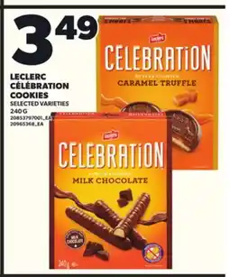 Independent City Market LECLERC CÉLÉBRATION COOKIES, 240 G offer