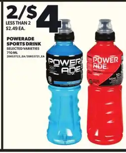 Independent City Market POWERADE SPORTS DRINK, 710 ML offer