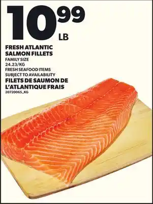 Independent City Market FRESH ATLANTIC SALMON FILLETS offer