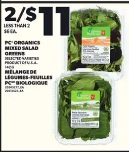 Independent City Market PC ORGANICS MIXED SALAD GREENS, 142 G offer